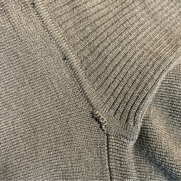 Vintage crop wool short sleeves sweater - Picture 7 of 8